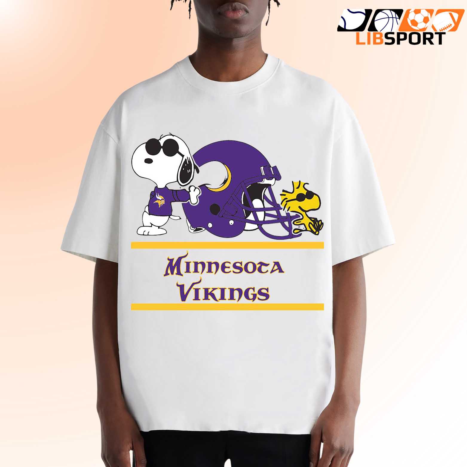 Minnesota Vikings Snoopy T Shirt, Unisex Game Day Shirt